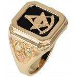 Master Masonic Men's Ring - by Coleman